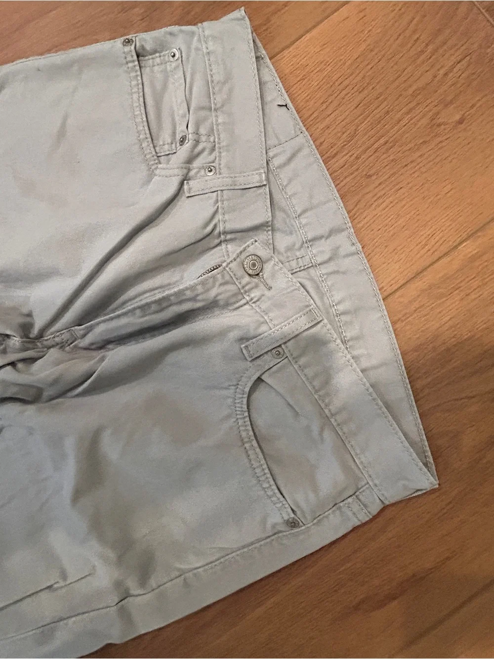 Levi's 514 Men's Jeans — Light Gray 34 x 32